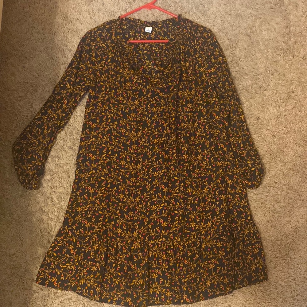 Old Navy Long Sleeve Midi Dress